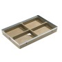 ACO Vario Bodenwanne 60x40 cm mit Kantenschutz für Schuhabstreifer-Systeme.