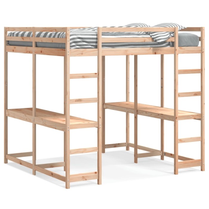 Custom perk charter featuring a high bed for relaxed breaks