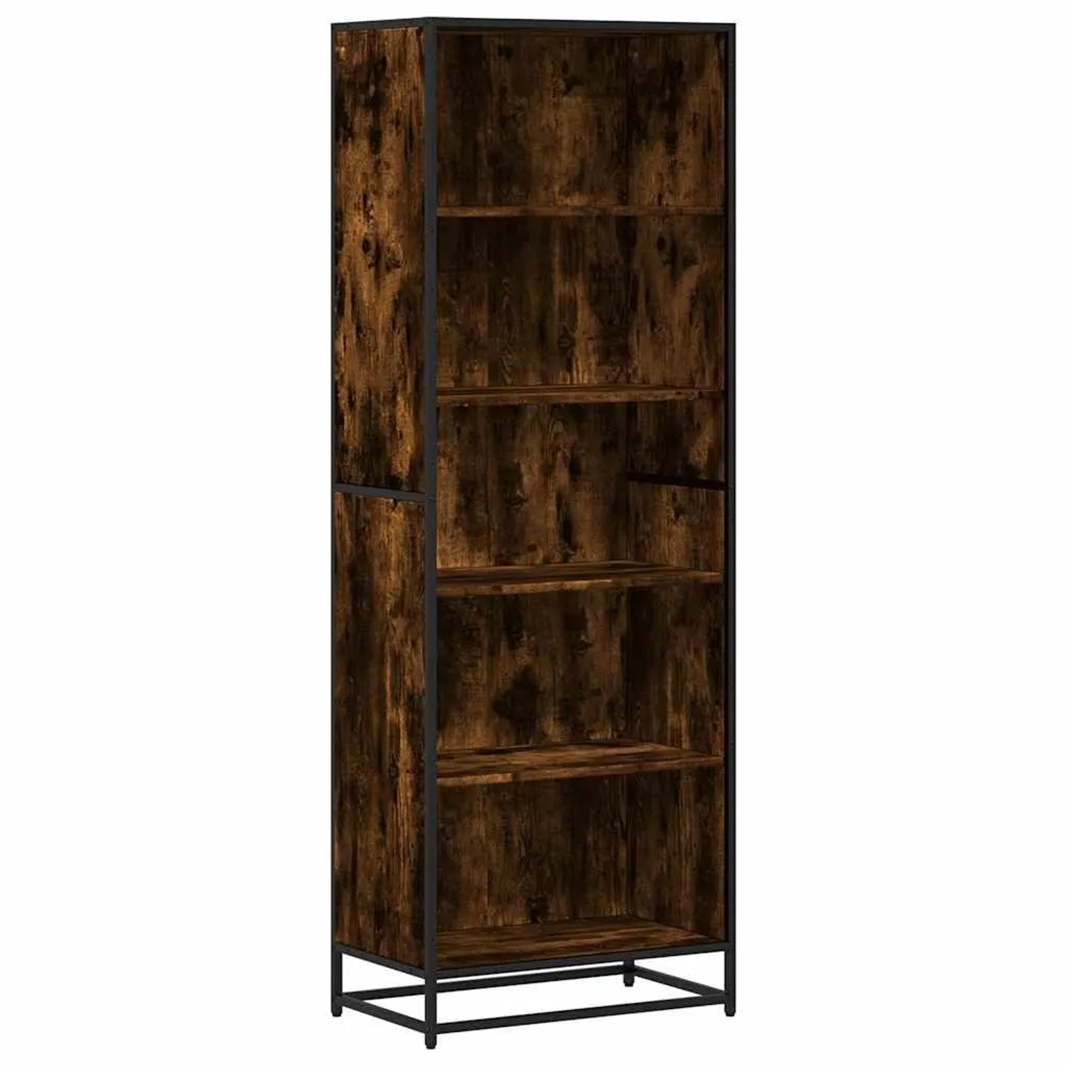 vidaXL Bücherregal Räuchereiche 60x35x170,5 cm Holzwerkstoff 3300852 günstig online kaufen