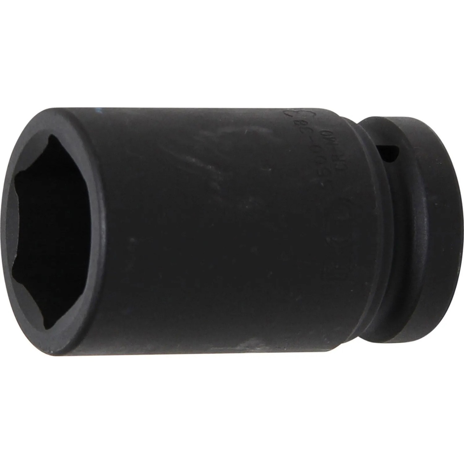 BGS Kraft Steckschlüssel Einsatz Sechskant Tief Antrieb Innenvierkant 25 Mm  1 Zoll  SW 38 Mm 5500 38