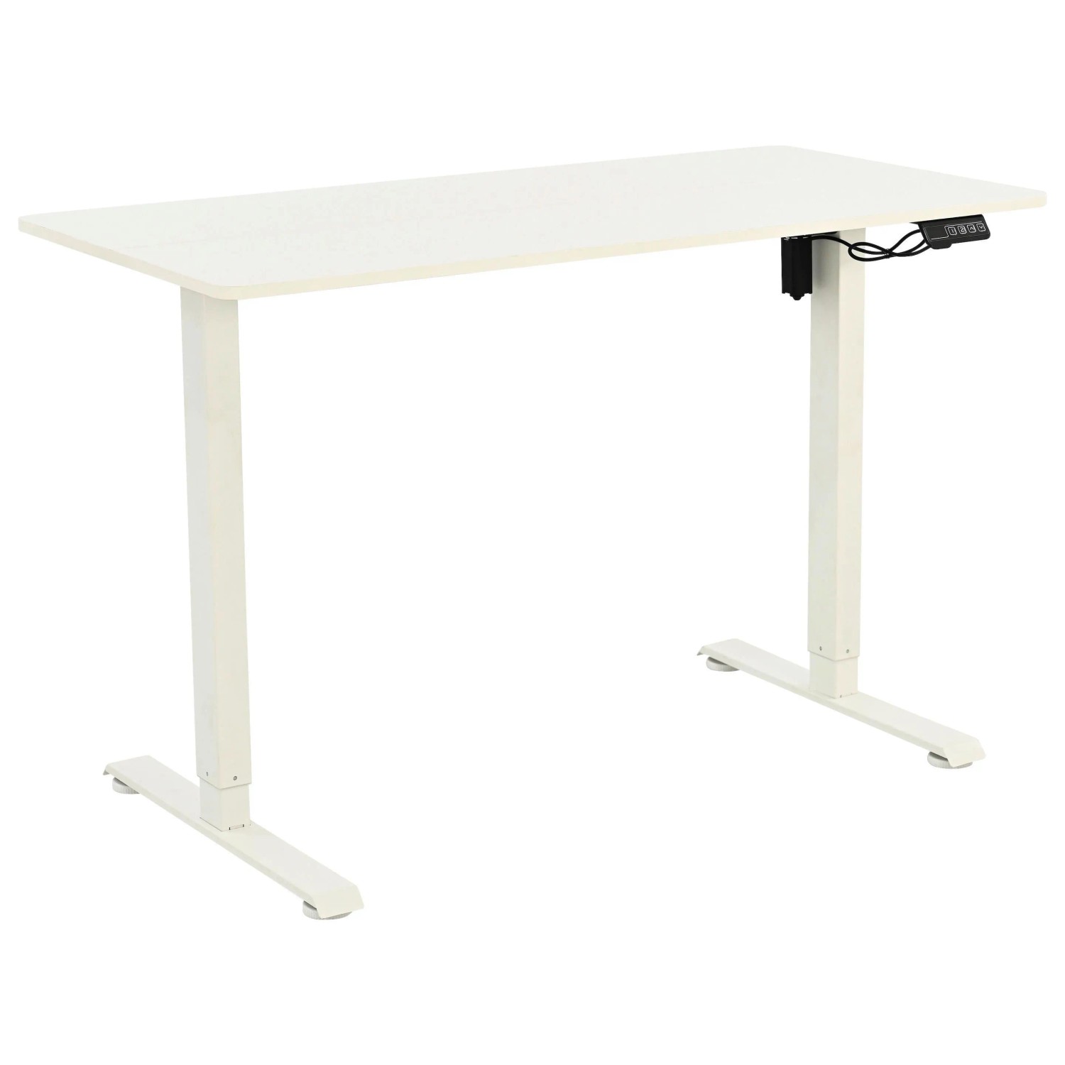 Mömax Schreibtisch Charlie Weiß ca. 120x60x72-118cm