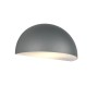 Anthrazitfarbene Trio LED-Außenwandleuchte Maas, 27x14x15,5 cm.