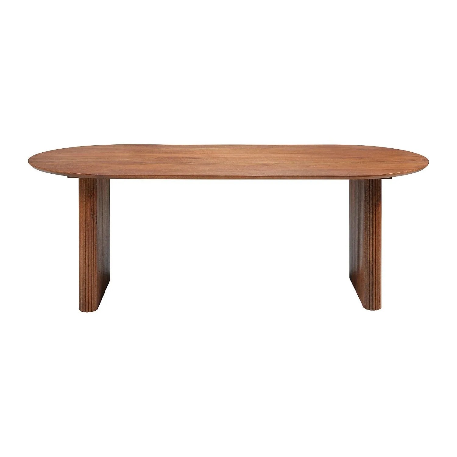 Vente-unique Esstisch Balimela Naturfarben Dunkel 200 cm
