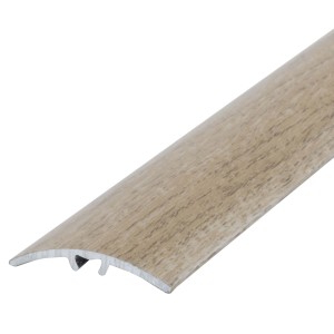 Dalsys Übergangsprofil, 90cm, Aluminium Eiche Hell, für saubere Bodenübergänge.