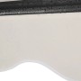 Detailaufnahme: Beige Gelenkarmmarkise (400x300 cm) mit Wassertropfen, wasserabweisend.