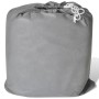 Graue vidaXL Vollgarage aus Vliesstoff, Größe XXL, zum Schutz vor Frost und Staub.