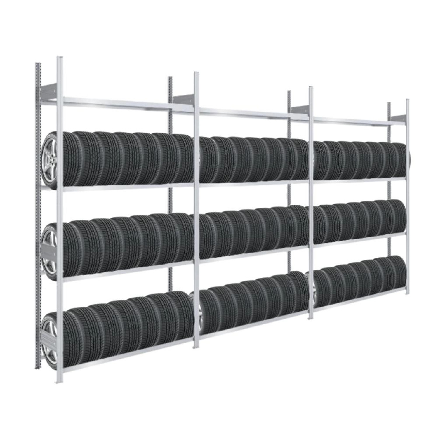 PROREGAL Reifenregal Tire Pro Made In Germany HxBxT 250 x 450 x 43 cm 4 Ebe günstig online kaufen