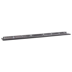 vidaXL Bodenabzieher 60,5x2x5 cm Stahl und Gummi 4008380