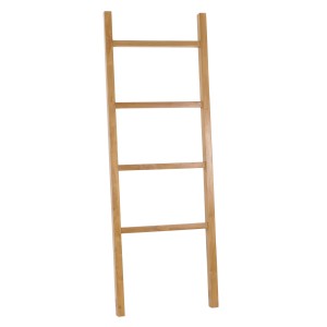 MCW Teak Handtuchhalter M76 mit 4 Stangen aus Teakholz für das Badezimmer.