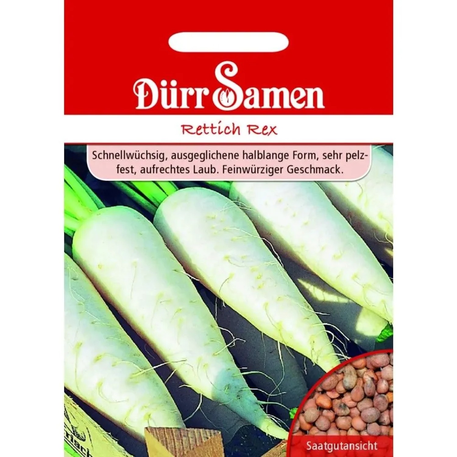Dürr Samen Rettich Rex Saatgut