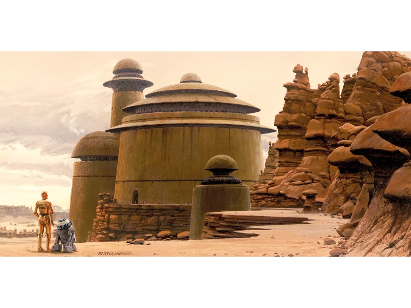 Komar Fototapete Vlies Star Wars Classic RMQ Jabbas Palace 500 x 250 cm  kaufen bei OBI
