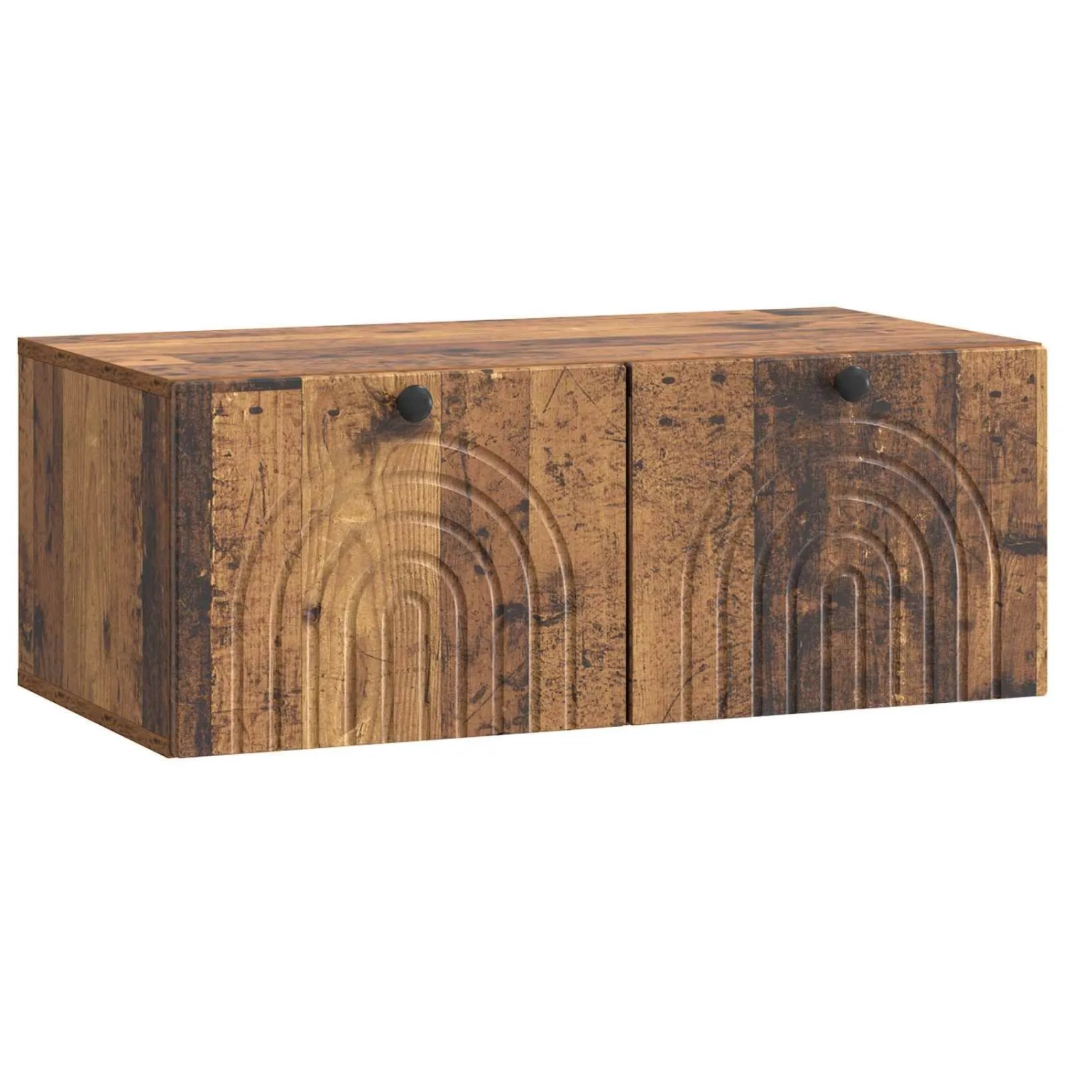 vidaXL Wandmontierter TV-Schrank Altholz 78,5 x 41 x 30 cm 898183
