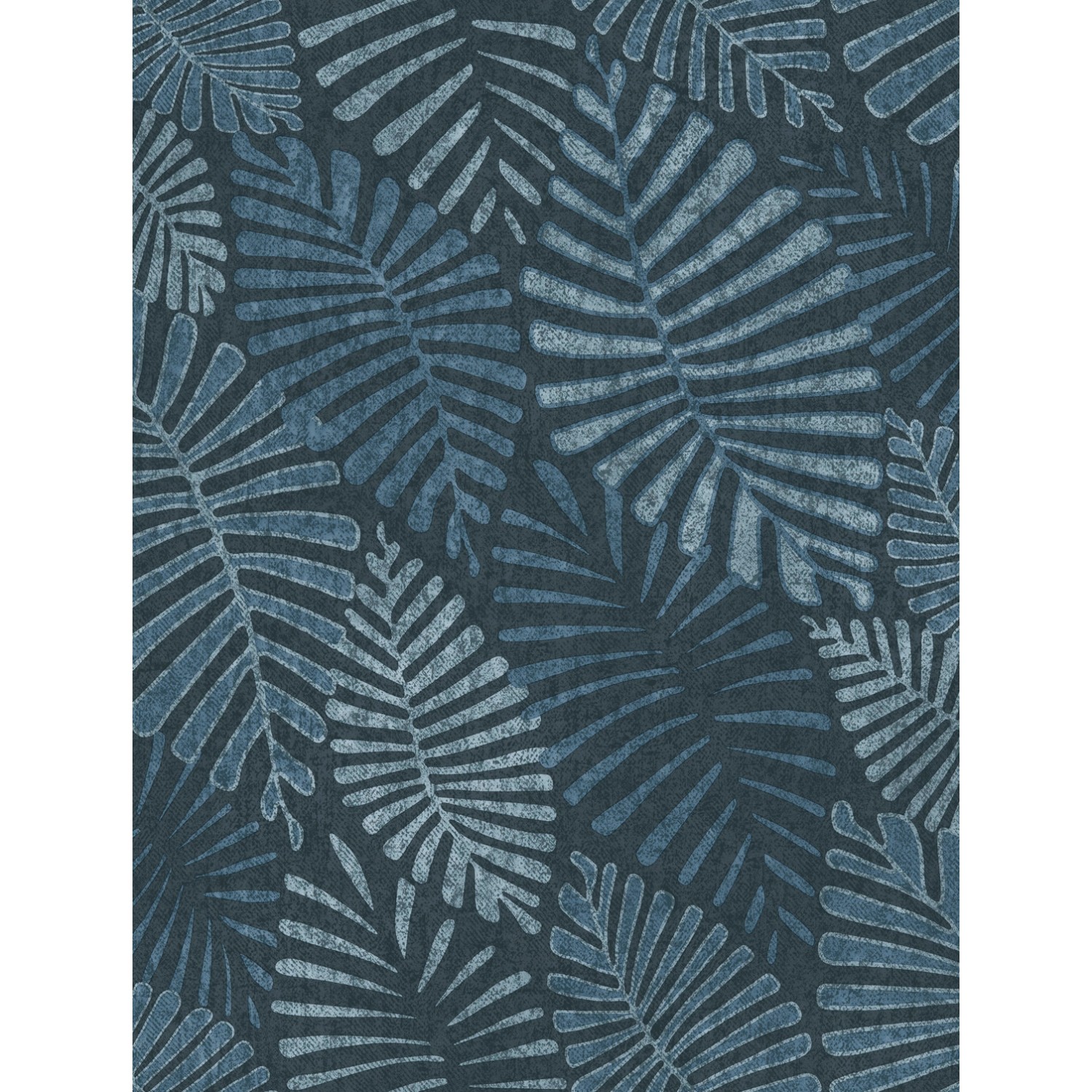 Sanders & Sanders Tapete Blätter Graublau 53 Cm X 10 M - 640502 günstig online kaufen