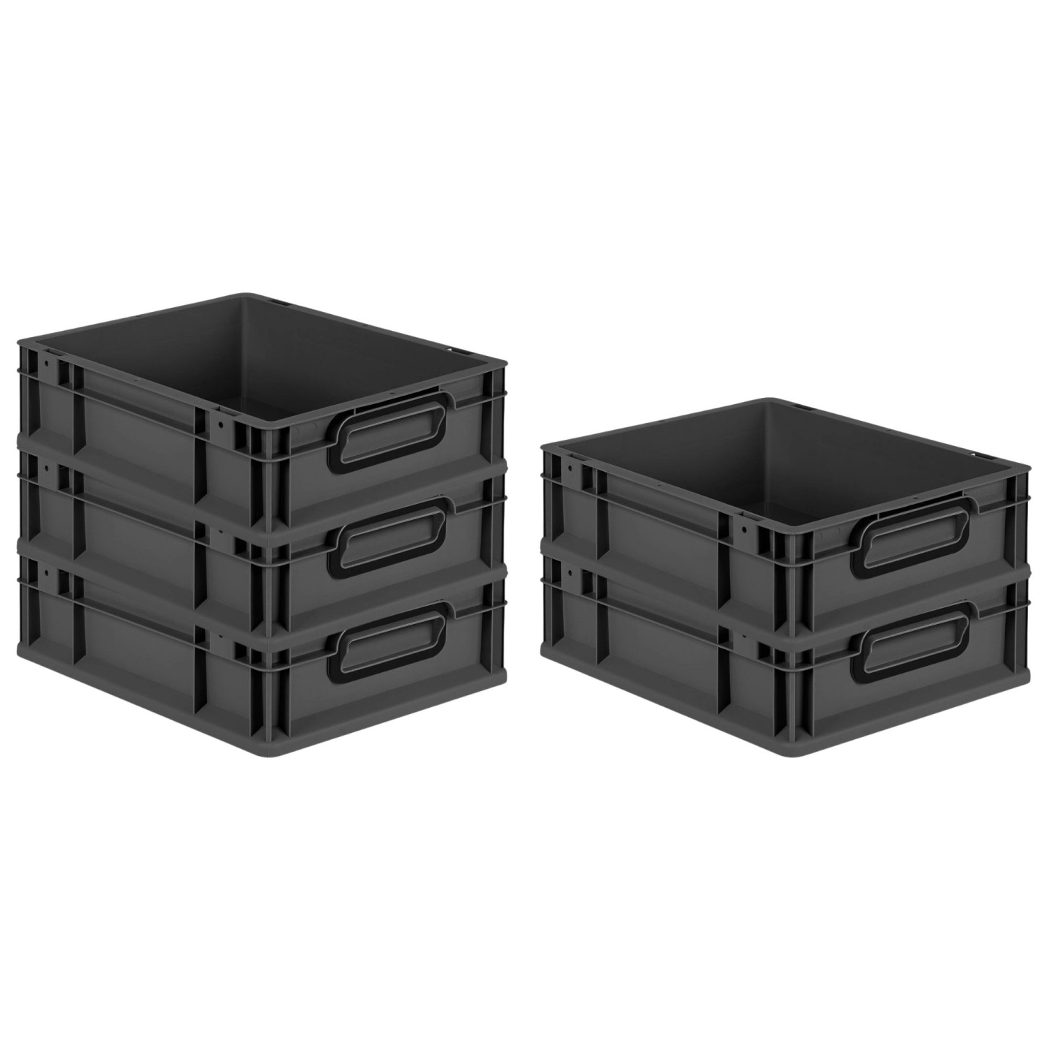 PROREGAL SparSet 5x Eurobox Nextgen Color HxBxT 12x30x40cm 11 Liter Griffe günstig online kaufen