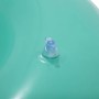 Detailaufnahme: Türkisfarbener Bestway Schwimmring Flirty Fiesta mit Ventil.