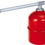 Einhell Ausblaspistole mit rotem Behälter aus dem 5-tlg. Druckluftset Profi.