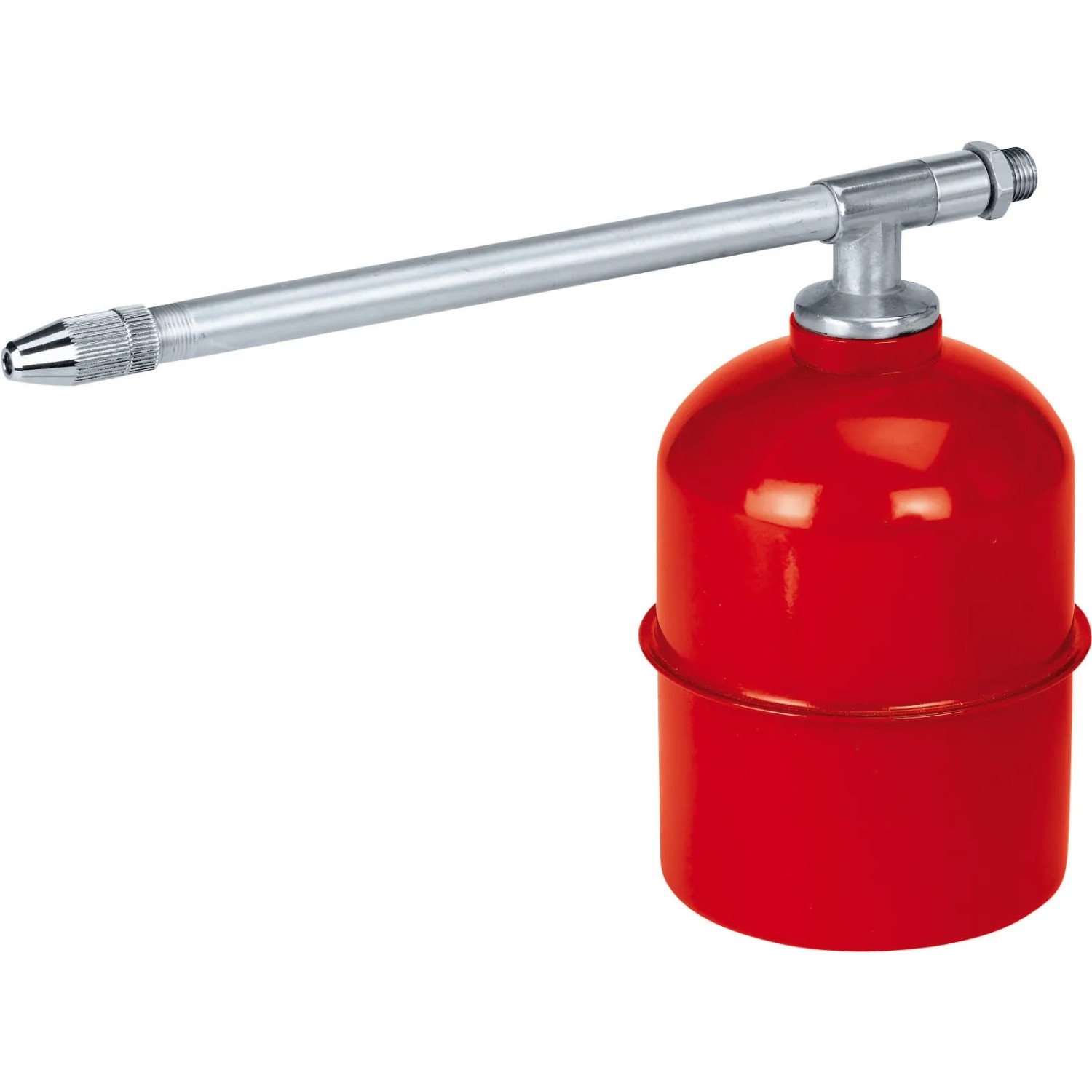 Einhell Ausblaspistole mit rotem Behälter aus dem 5-tlg. Druckluftset Profi.
