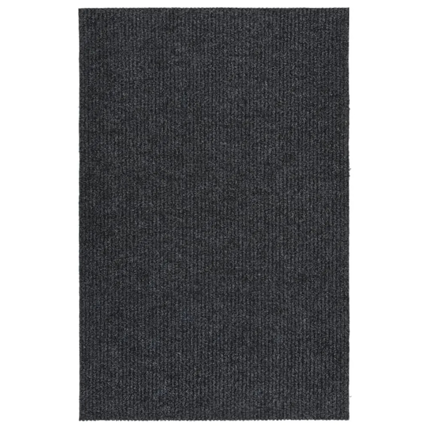 vidaXL Schmutzfangläufer 100x150 cm Anthrazit 327166