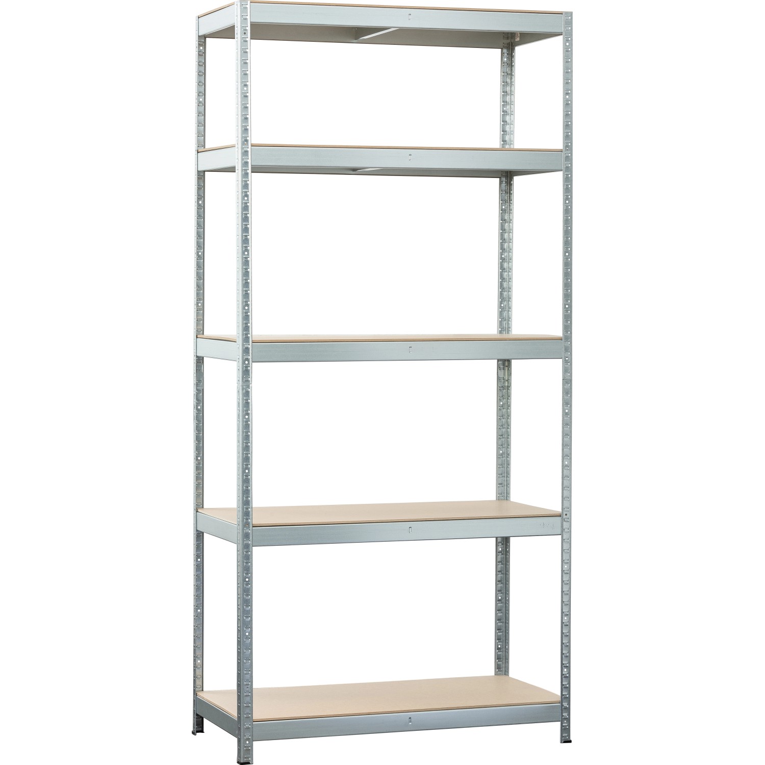 Metall-Schwerlastregal MEDIUM Verzinkt 210 cm x 100 cm x 50 cm günstig online kaufen
