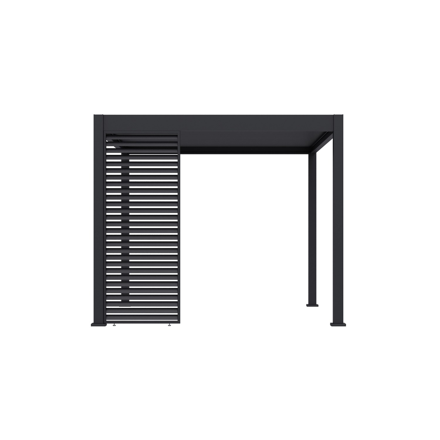 Paragon Outdoor Lamellen-Sichtschutz für Pergola Grand Tuscan 10 Grau 94x23 günstig online kaufen