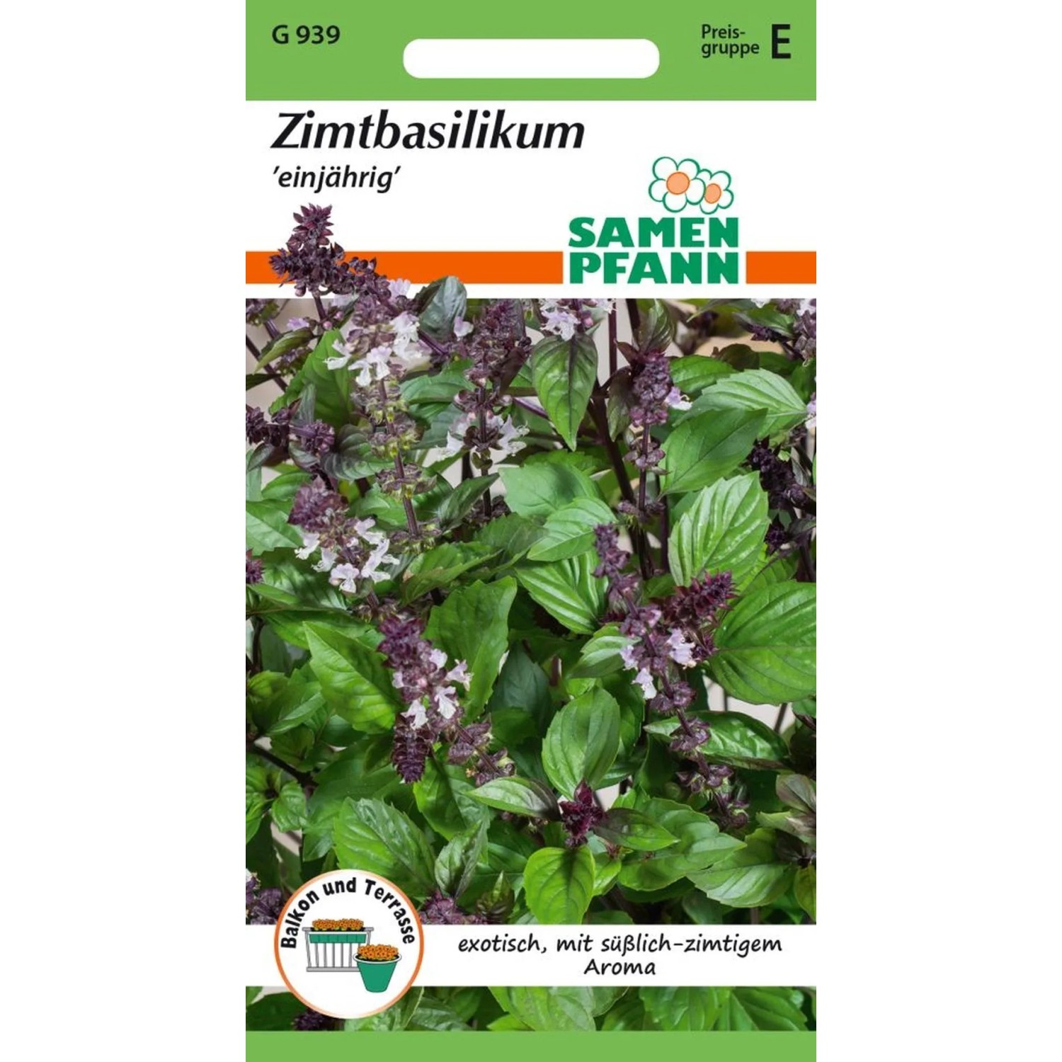 SAMEN PFANN Zimtbasilikum günstig online kaufen