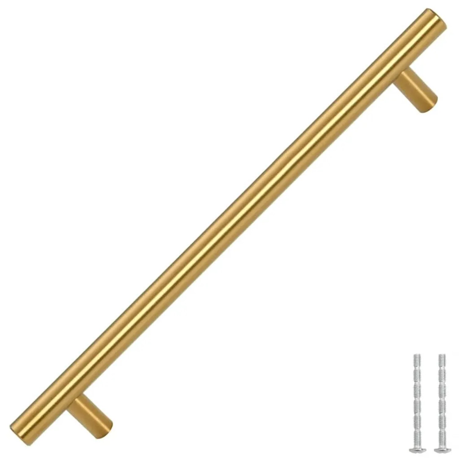 vidaXL Möbelgriffe 5 Stk Golden 192 mm Edelstahl 155360
