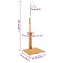 vidaXL Gartendusche Holz 40857_9