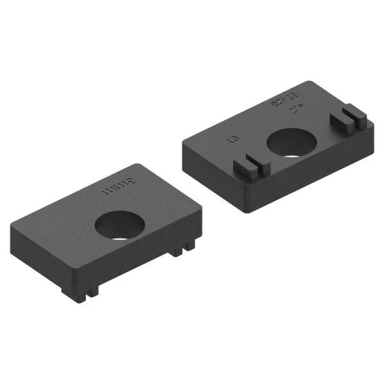 FeNau 1 Paar Gummis Zu Glasklemme 45x45x26 mm AbZ Für 3 mm Blech