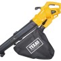 Texas Elektro Laubsauger/Bläser BVC2800 mit Fangsack, gelb/schwarz.
