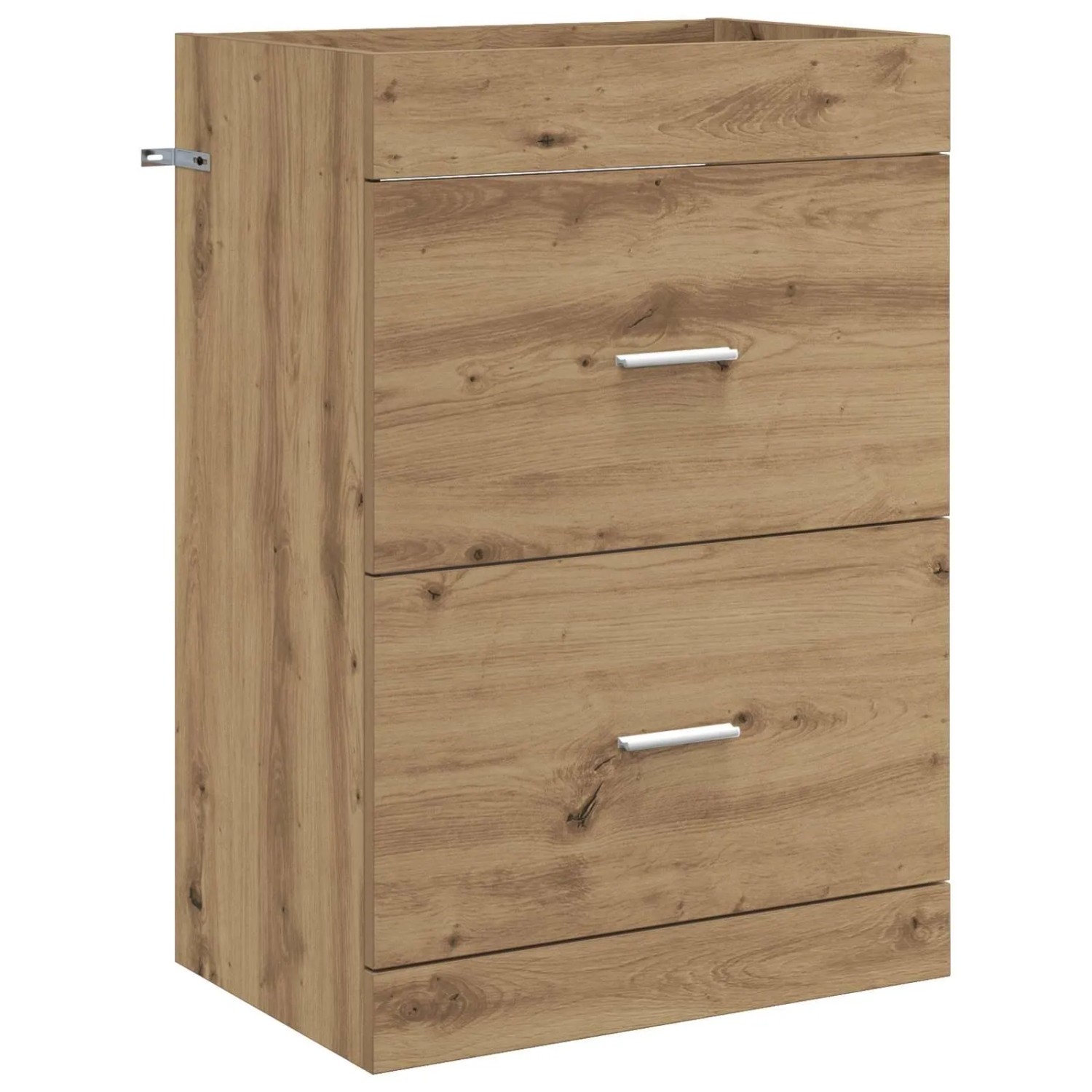 vidaXL Badunterschrank Artisan-Eiche 56 x 37,5 x 81 cm Holzwerkstoff 890711