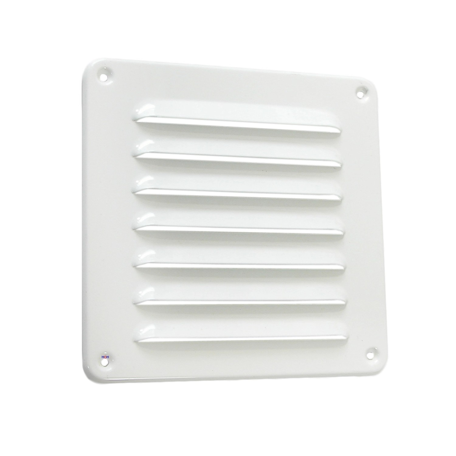 Häusler Lüftungsgitter LG-1616 W Lamellengitter Alu Weiß 155 x 155 Abluftgi günstig online kaufen