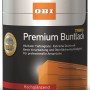 Dose OBI Premium Buntlack Tribrid, reinweiß, hochglänzend. Buntlack für Holz, Metall & PVC.