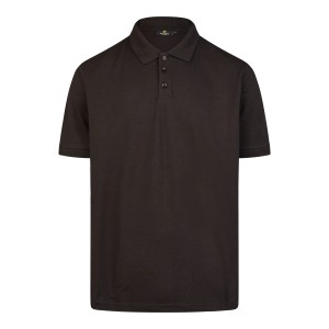 Schwarzes Hans Schäfer Workwear Polo-Shirt in Größe XXL, geeignet als Arbeitskleidung.