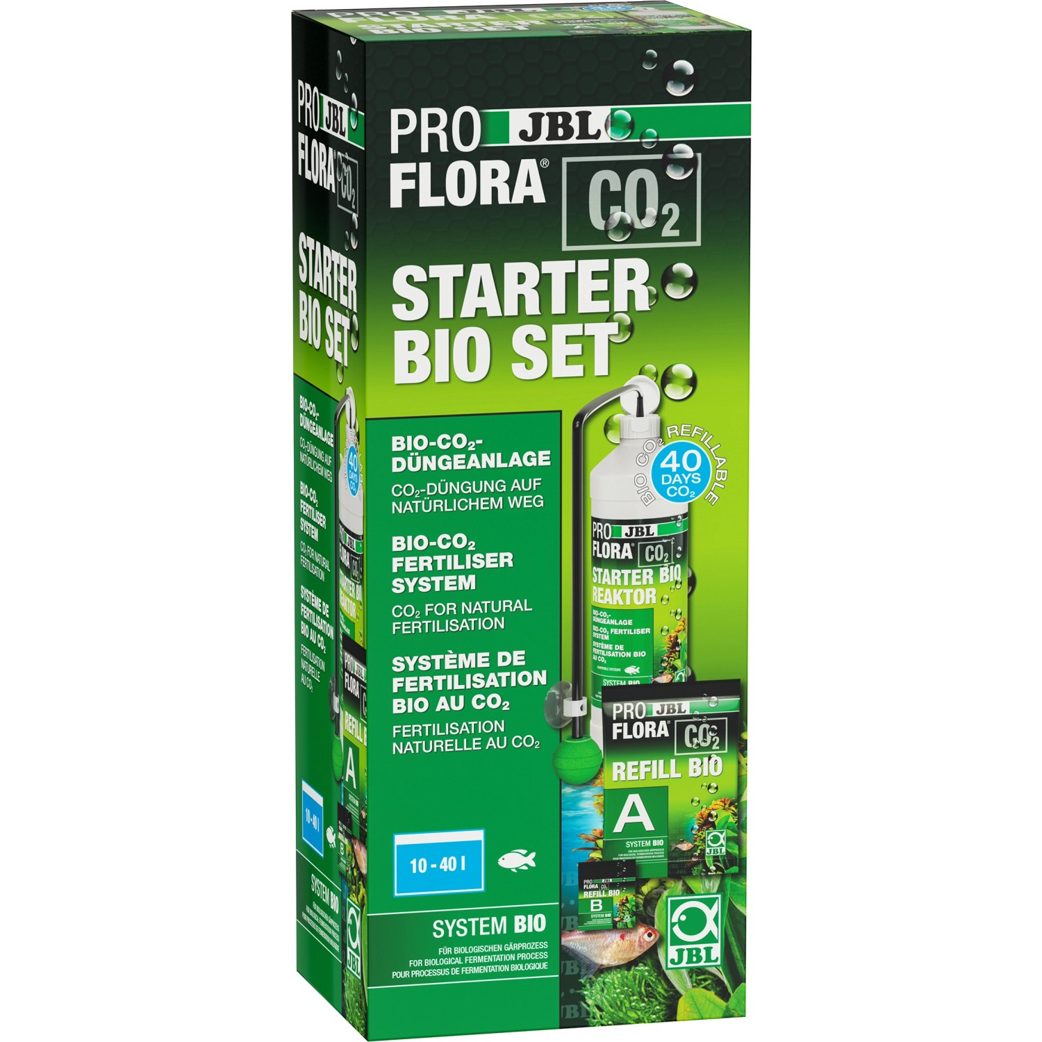 JBL Aquarium-Bio-CO²-Düngeanlage-Set Proflora Starter Bio