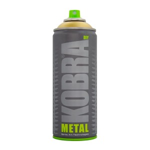 Kobra DIY Metallic Spray, 400ml, Gold glänzend. Buntlack-Spray für DIY-Projekte.