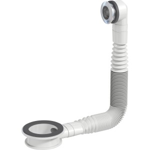 Prevex EasyClean Überlauf-Set, 180-570 mm, Chrom für Waschtische.