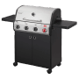 Enders Gasgrill Chicago Next 4 R Turbo mit Edelstahlhaube und Seitenablagen.