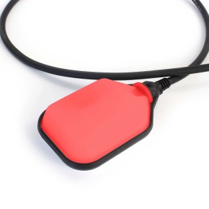 Xpotool Schwimmerschalter Teiche 5M Kabel Leerpumpschutz Schwarz-Rot