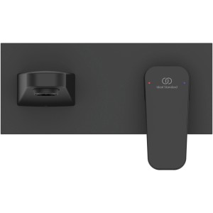 Ideal Standard Ceraplan Waschtischarmatur Unterputz, schwarz matt.