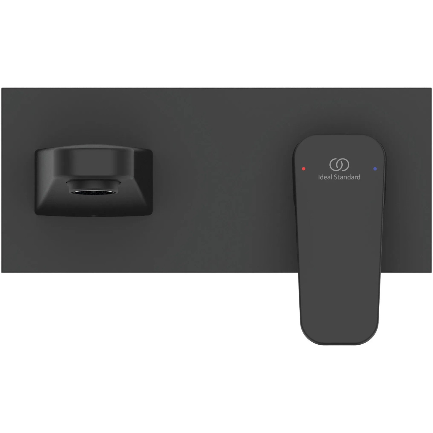 Ideal Standard Ceraplan Waschtischarmatur Unterputz, schwarz matt.