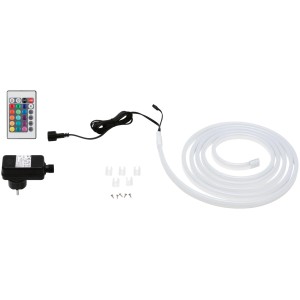 Paulmann SimpLED RGB LED Strip 3m Komplettset für Außen, mit Fernbedienung, Trafo und Befestigung.