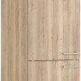 Optifit Hochschrank Erik290 in Wildeiche Optik, 60x212 cm, ideal als Vorratsschrank für die Küche.