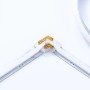 Paulmann MaxLED 90° Eckverbinder für LED-Streifen, transparent, mit goldenen Kontakten. Für flexible Lichtgestaltung.