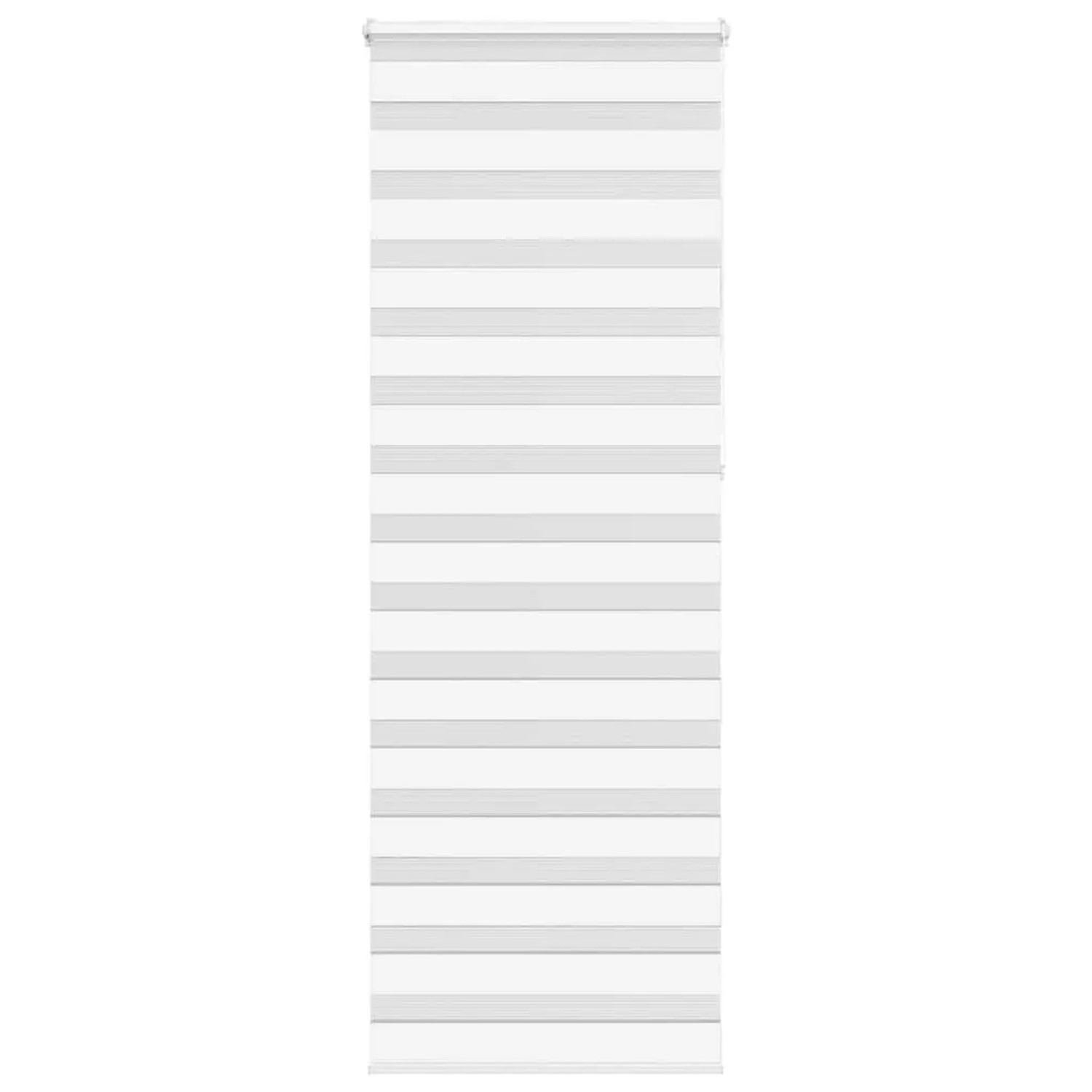 vidaXL Doppelrollo Weiß 80x230 cm Stoffbreite 75,9 cm Polyester 4014803 günstig online kaufen