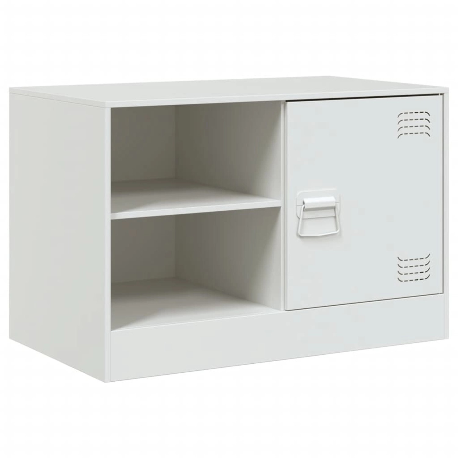 vidaXL TV-Schrank Weiß 67x39x44 cm Stahl 841701 günstig online kaufen