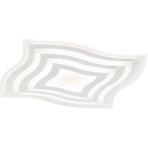 Weiße LED-Deckenleuchte Gorden 60x60 cm von Fischer & Honsel, dimmbar.