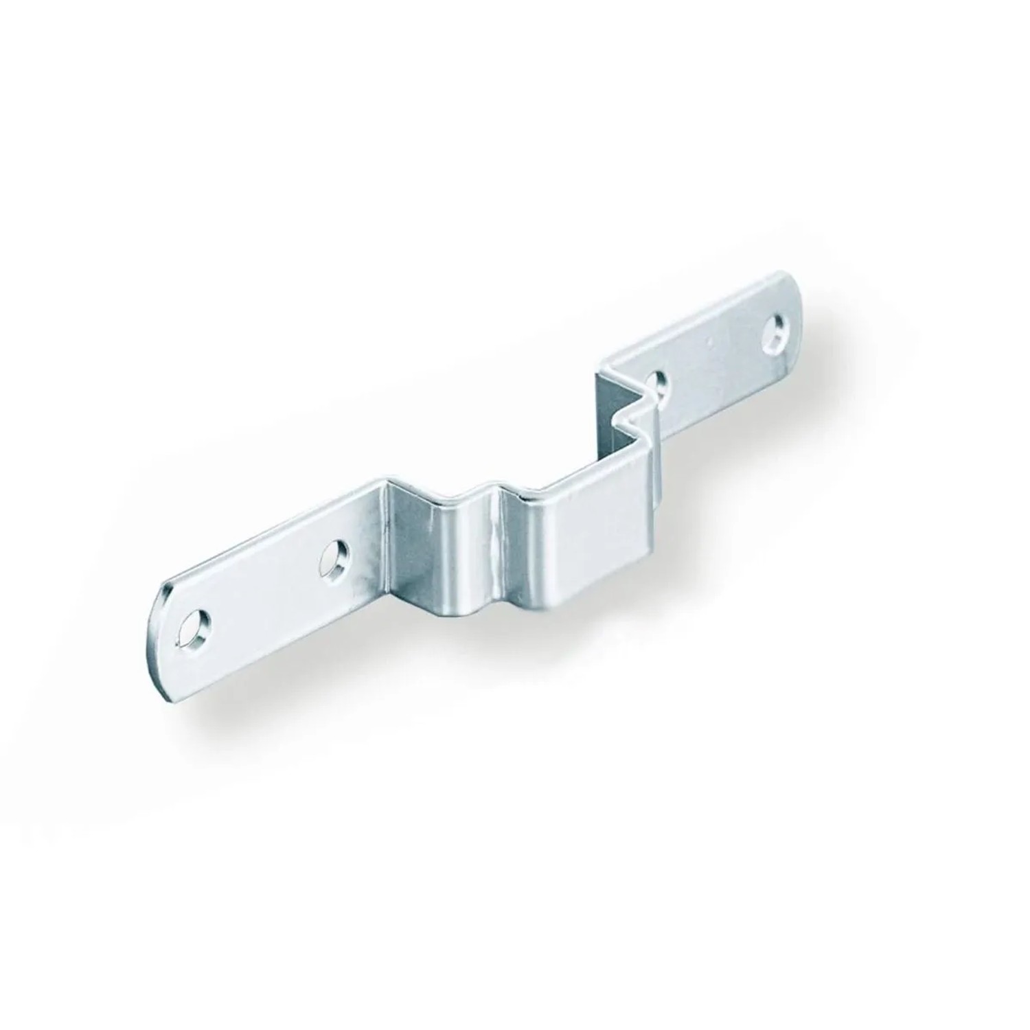 Kesseböhmer Frontstabilisator DISPENSA Silbergrau für Furnier Vollholzfronten 160 x 20 x 28 mm