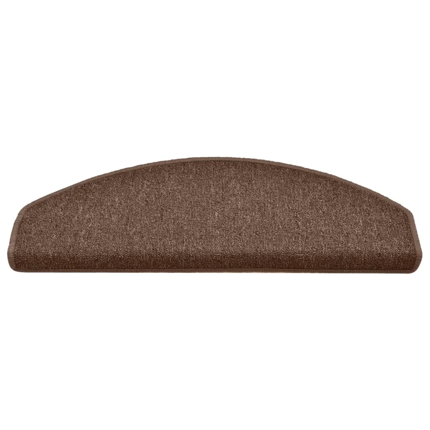 Braune VidaXL Treppenmatte, 65x24 cm, aus PP-Tufting. Stufenmatte für mehr Sicherheit und Komfort.