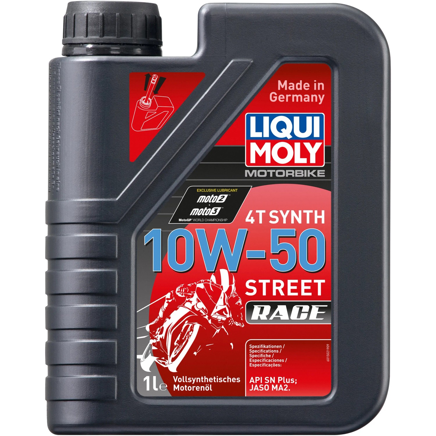 Liqui Moly Motorbike 4T Synth 10W-50 Street Race Motoröl 1 l