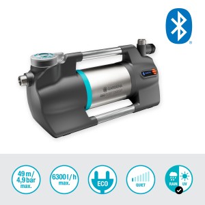 Gardena Gartenpumpe 6300 SilentComfort: Leise, leistungsstark und ideal für die Gartenbewässerung.